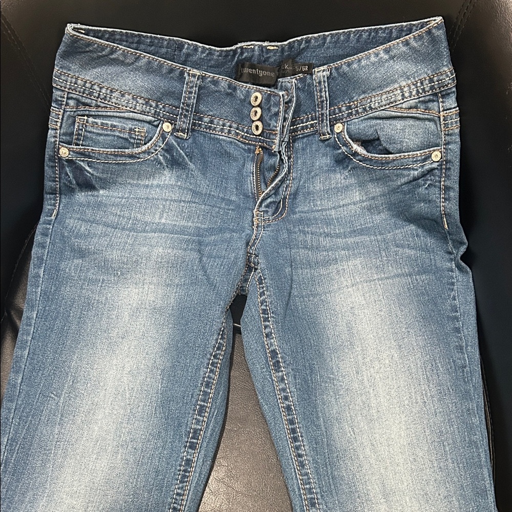 Classic Blue Women's Denim Jeggings